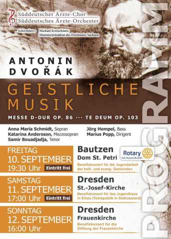 SÄCO-Konzerte 2021 in Dresden und Bautzen
